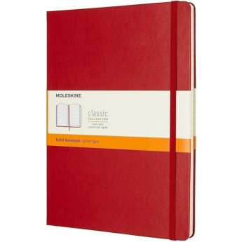 Блокнот MOLESKINE Classic Large, в линейку, красный