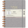 Еженедельник MOLESKINE SPIRAL XXL DHSPG3712MWH7Y23 серый